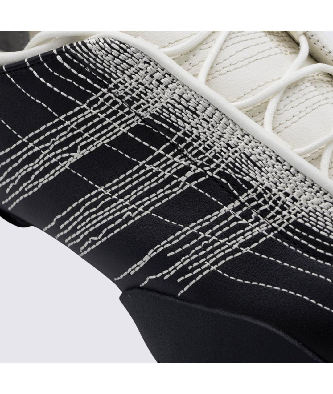 Y-3 Черные низкие кроссовки / кеды, фото 4