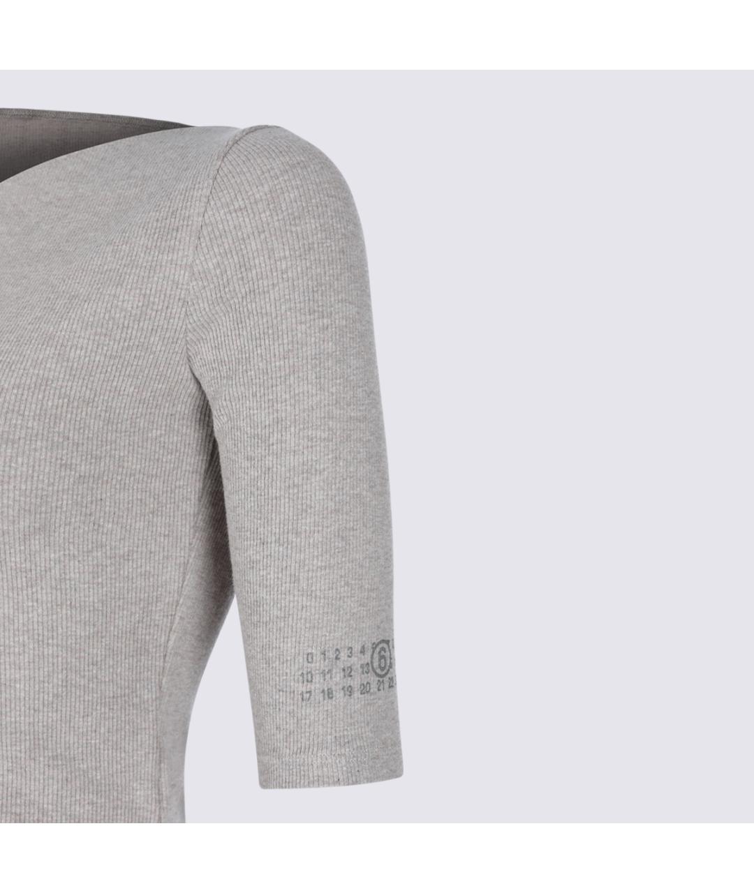 MM6 MAISON MARGIELA Хлопковая футболка, фото 4