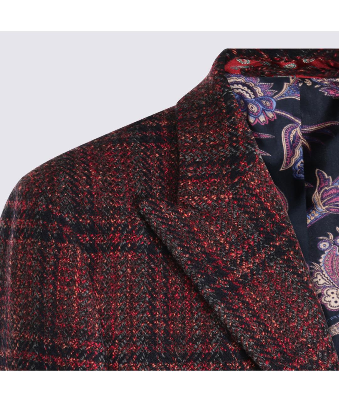 ETRO Мульти шерстяное пальто, фото 4