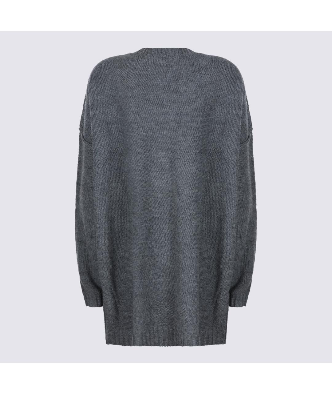 MM6 MAISON MARGIELA Серый шерстяной джемпер / свитер, фото 2