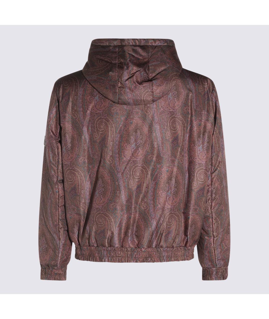 ETRO Коричневая полиэстеровая куртка, фото 2