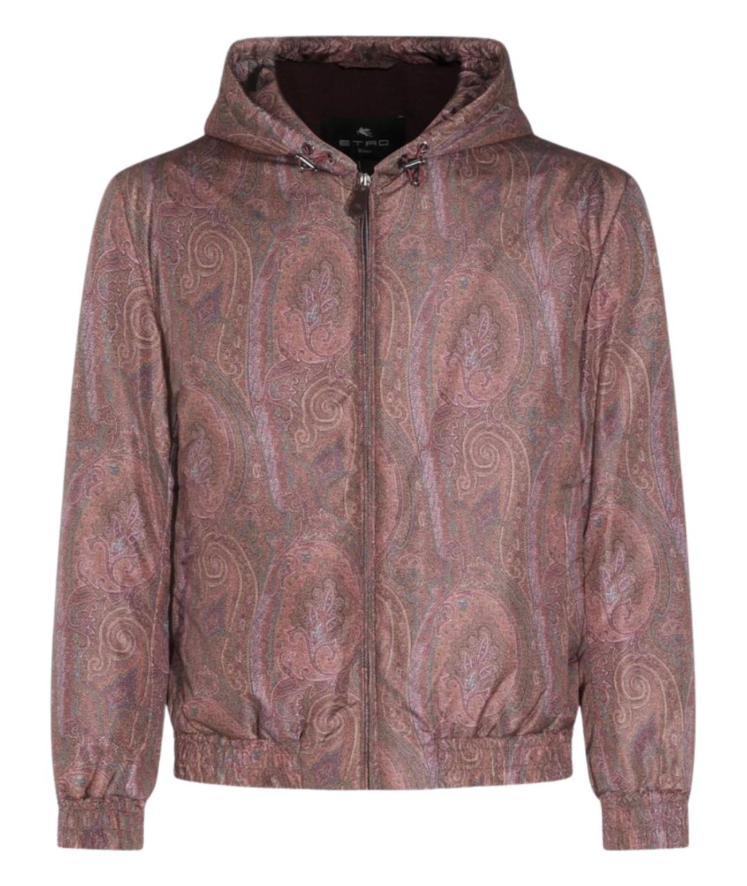 ETRO Коричневая полиэстеровая куртка, фото 1