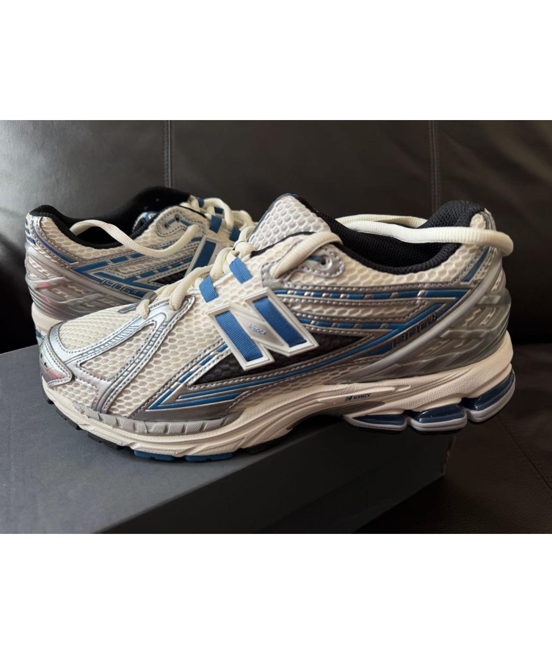 NEW BALANCE Белые текстильные высокие кроссовки / кеды, фото 3
