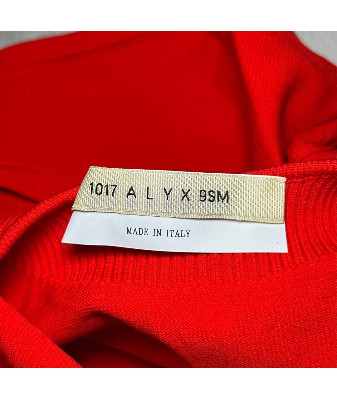 1017 ALYX 9SM Красная майка, фото 9