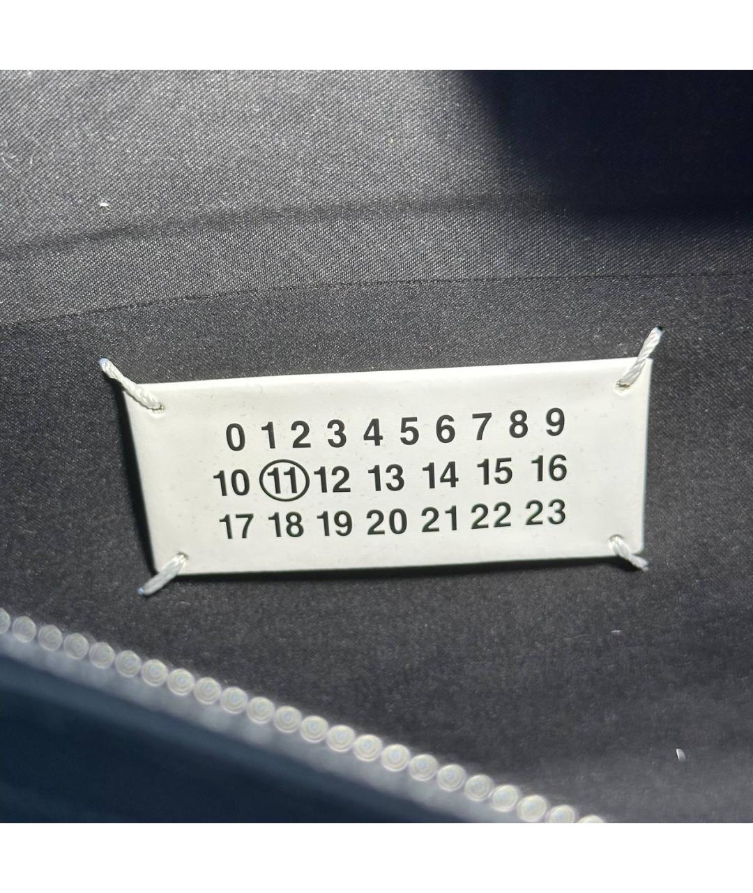 MAISON MARGIELA Черная барсетка, фото 7