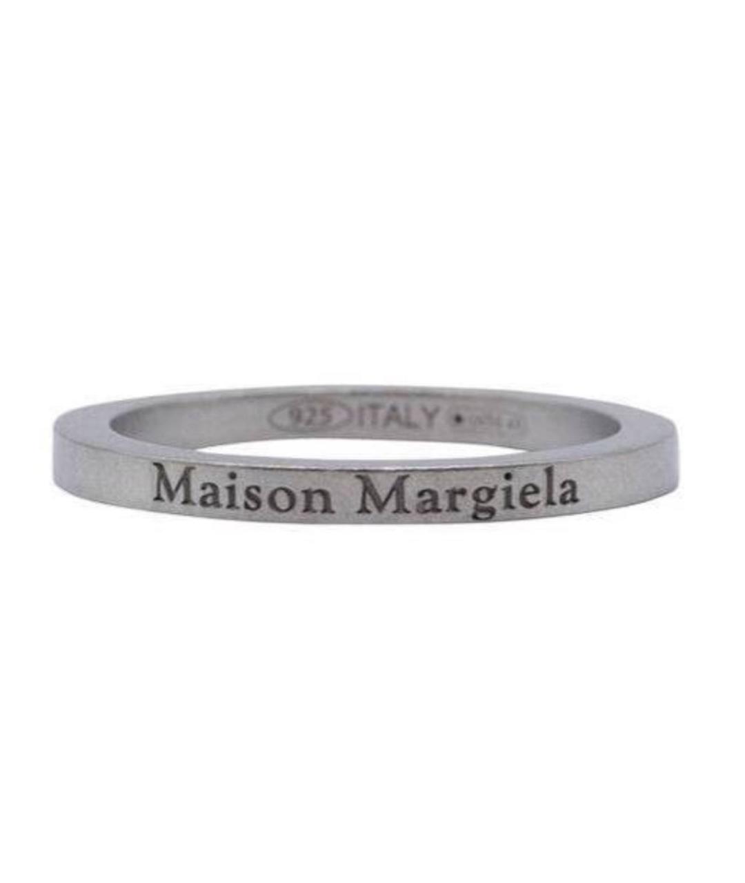 MAISON MARGIELA Серое серебряное кольцо, фото 3