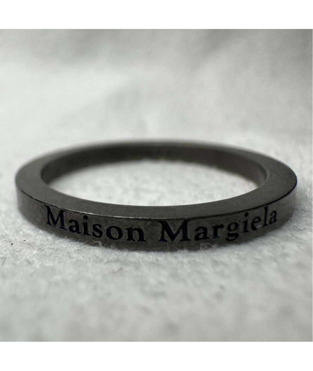 MAISON MARGIELA Серое серебряное кольцо, фото 8