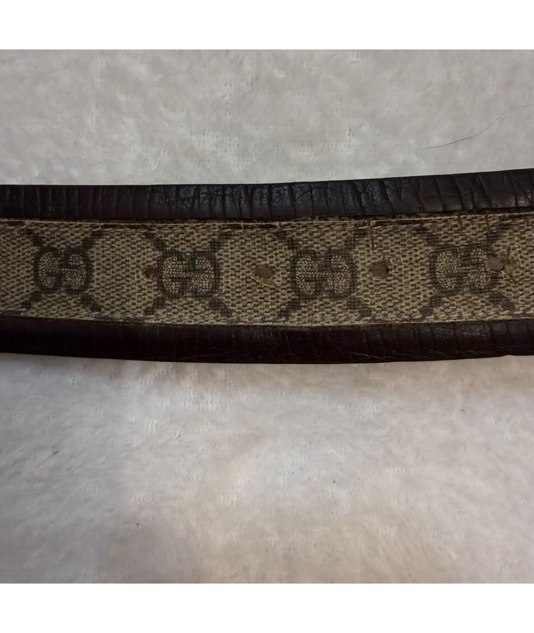 GUCCI Бежевый ремень, фото 3