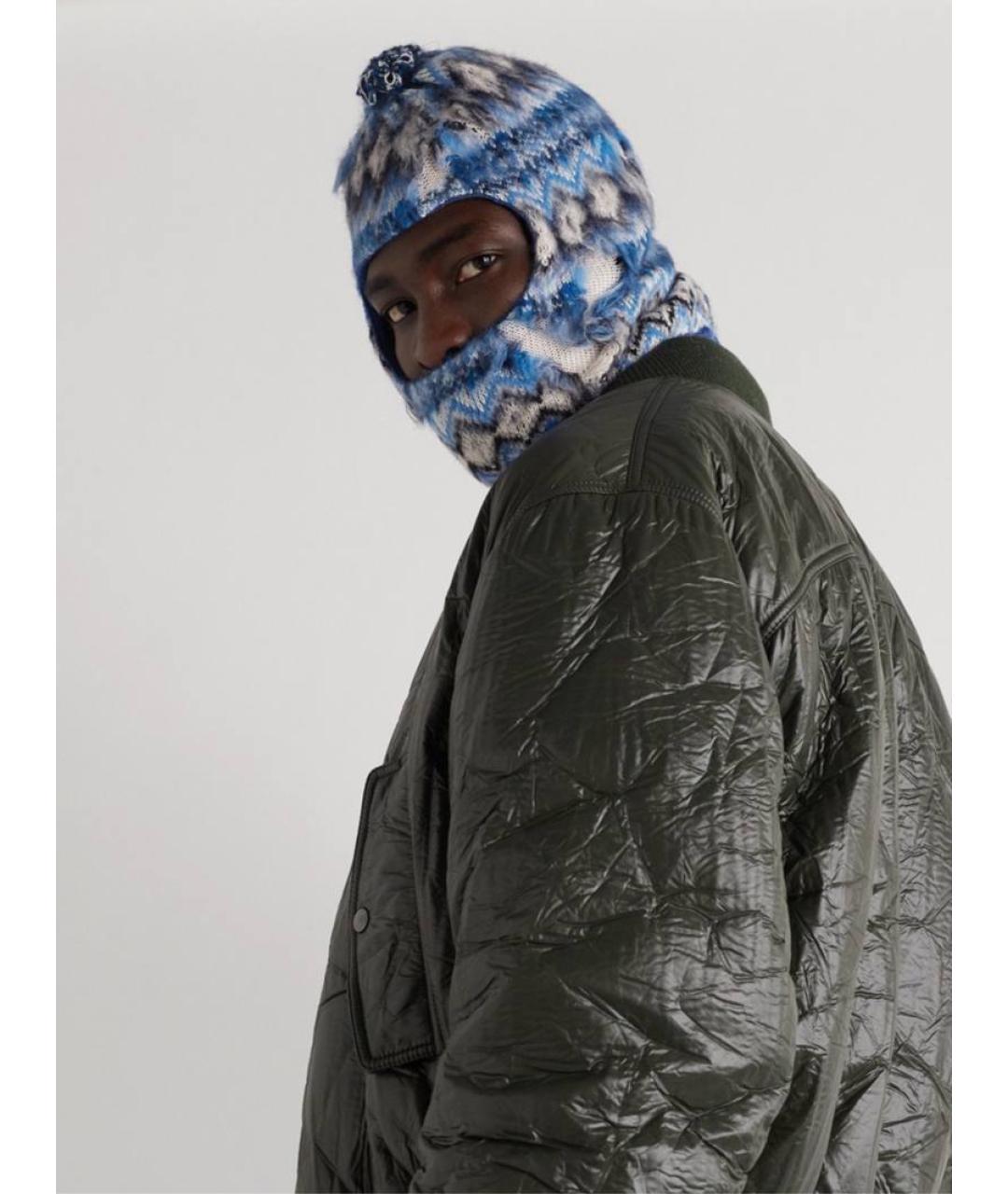 MAISON MARGIELA Синяя шапка, фото 4