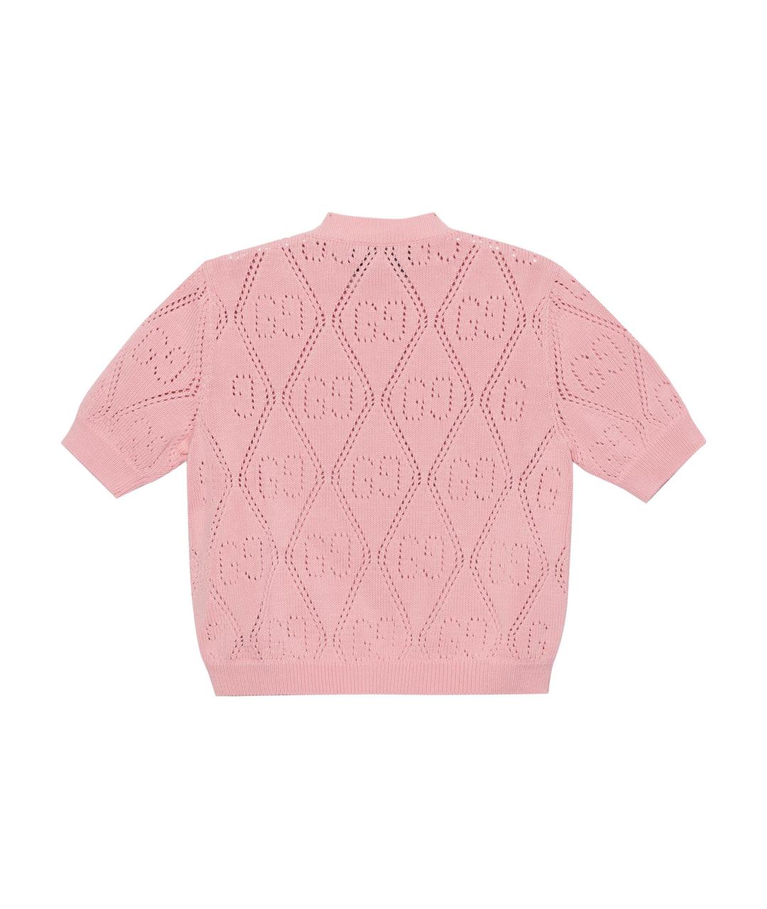GUCCI Розовый джемпер / свитер, фото 2