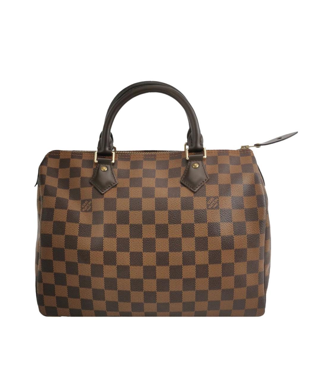 LOUIS VUITTON Коричневая сумка с короткими ручками, фото 9