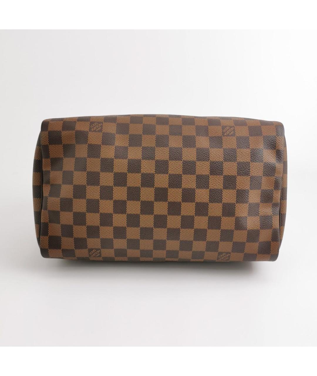 LOUIS VUITTON Коричневая сумка с короткими ручками, фото 5