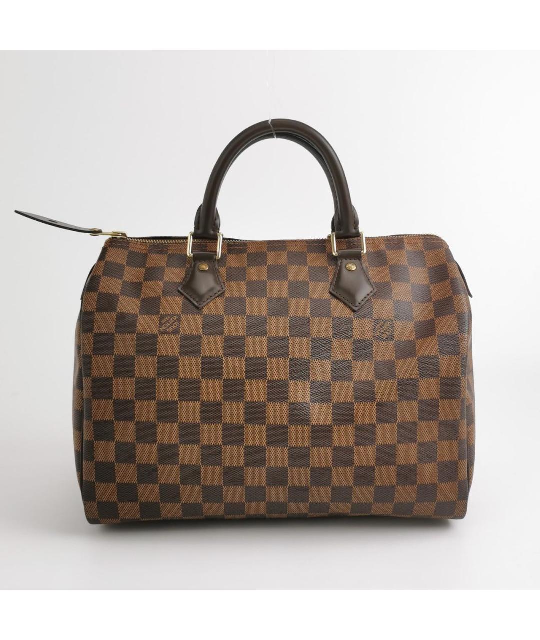 LOUIS VUITTON Коричневая сумка с короткими ручками, фото 4