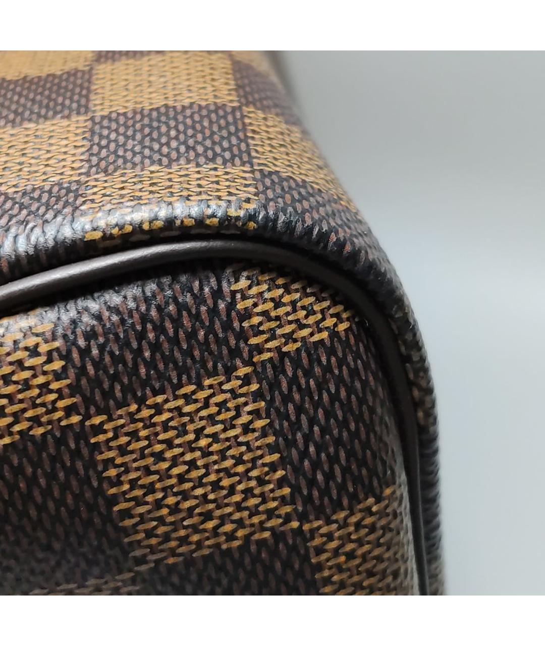LOUIS VUITTON Коричневая сумка с короткими ручками, фото 8