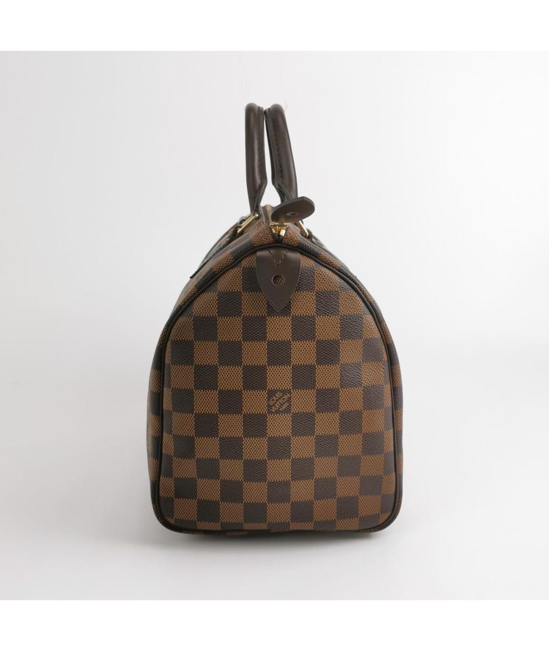 LOUIS VUITTON Коричневая сумка с короткими ручками, фото 2