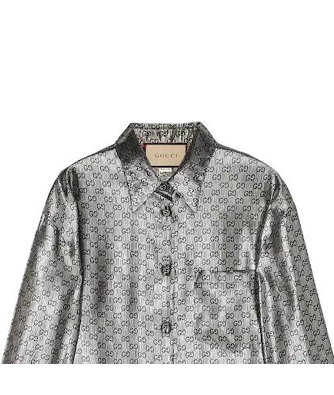 GUCCI Серая рубашка, фото 2