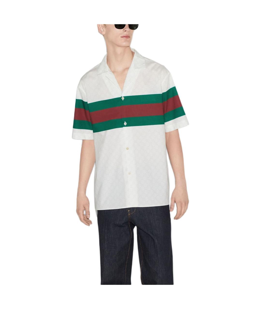 GUCCI Белая кэжуал рубашка, фото 3