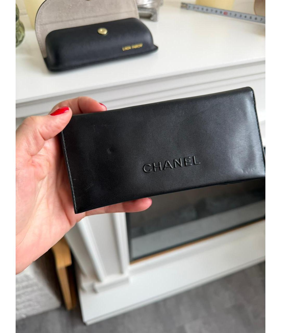 CHANEL Бежевые солнцезащитные очки, фото 7