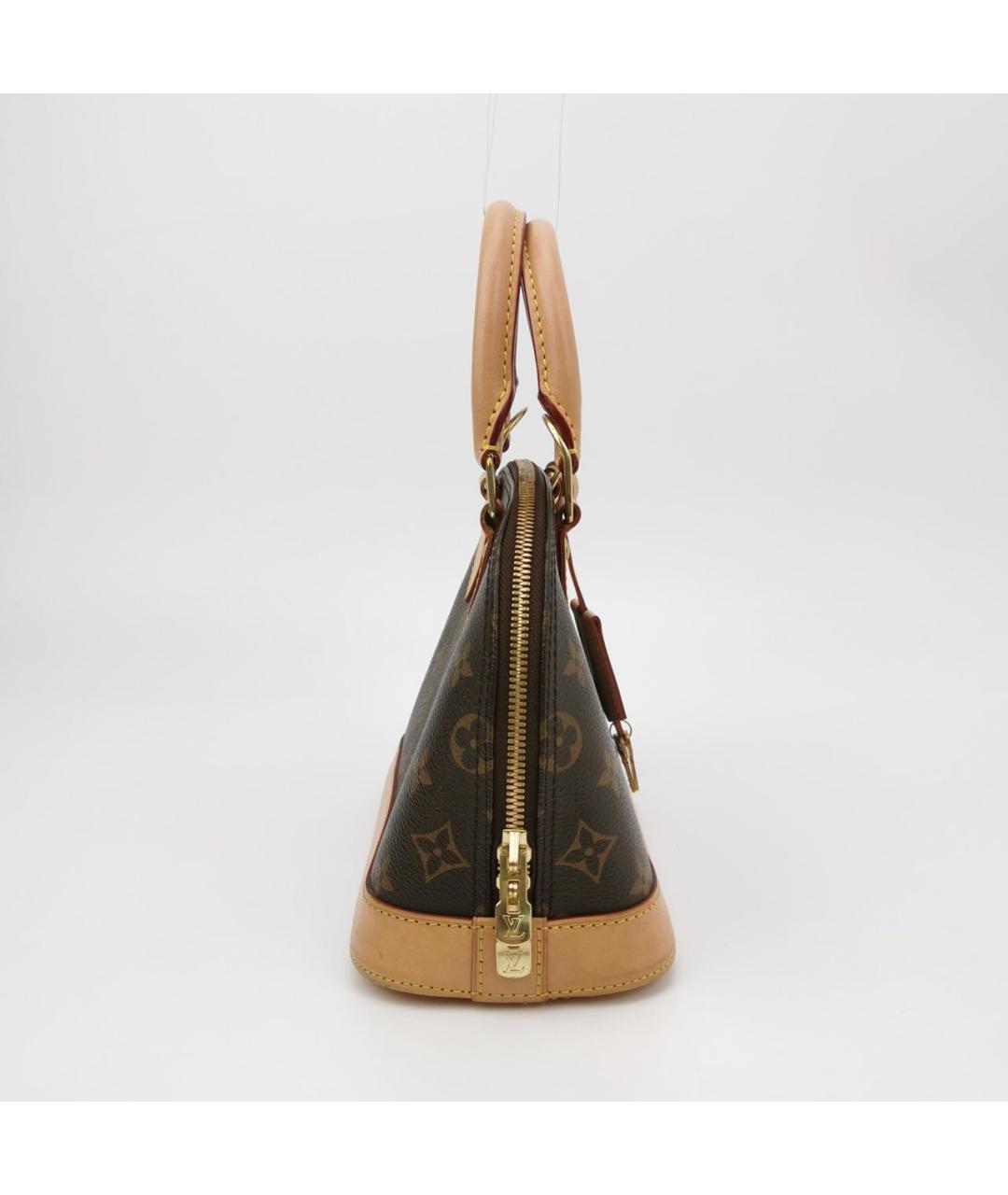 LOUIS VUITTON Коричневая сумка с короткими ручками, фото 2