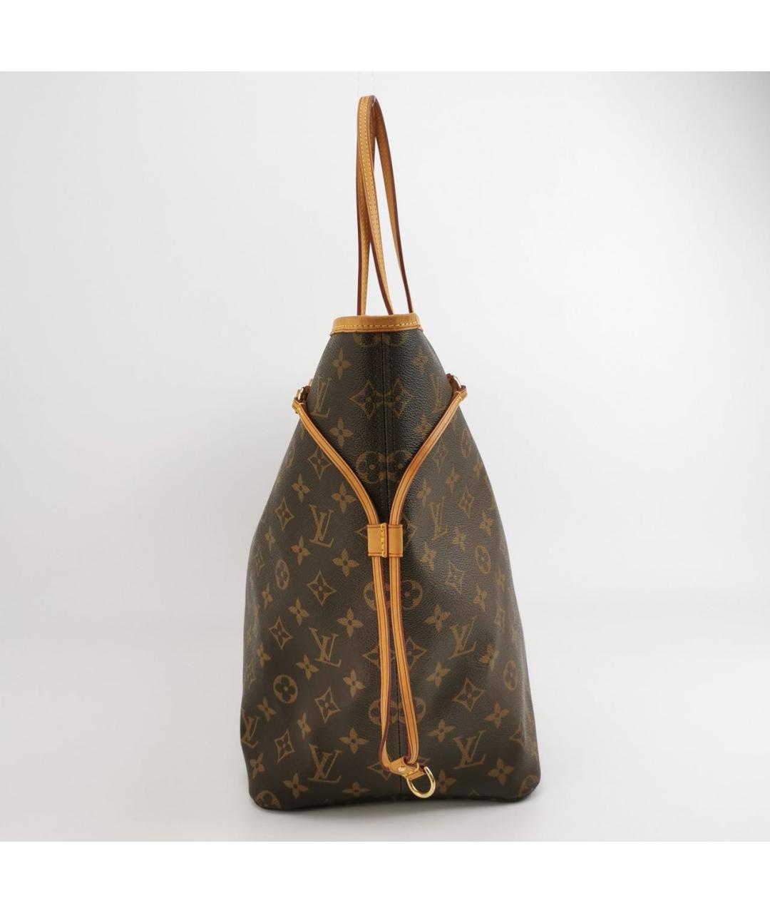 LOUIS VUITTON Коричневая сумка тоут, фото 3