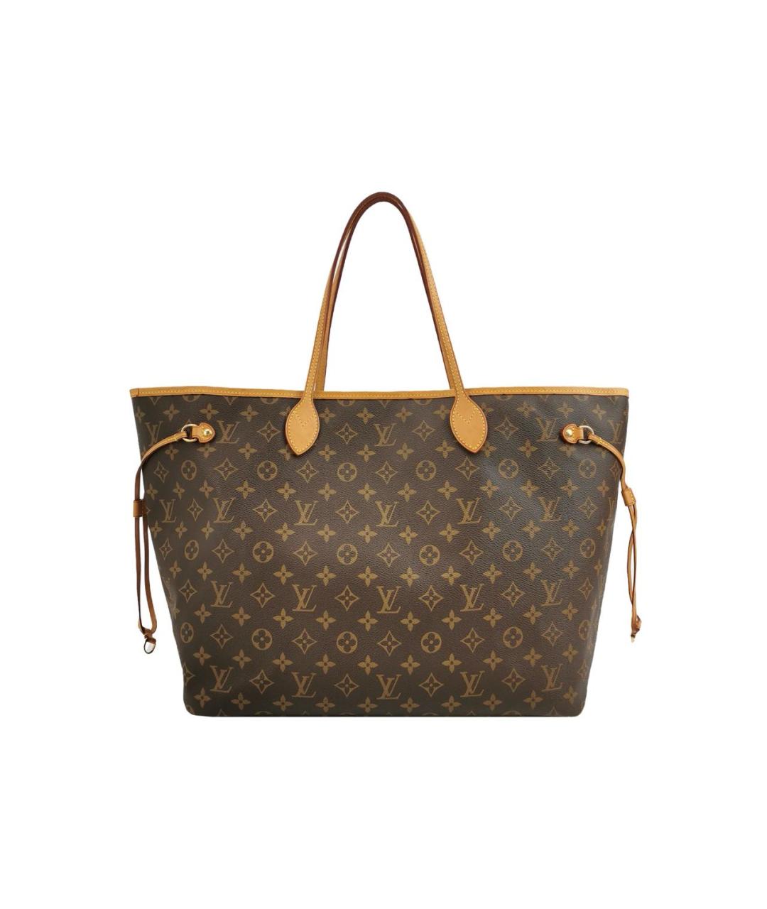 LOUIS VUITTON Коричневая сумка тоут, фото 1