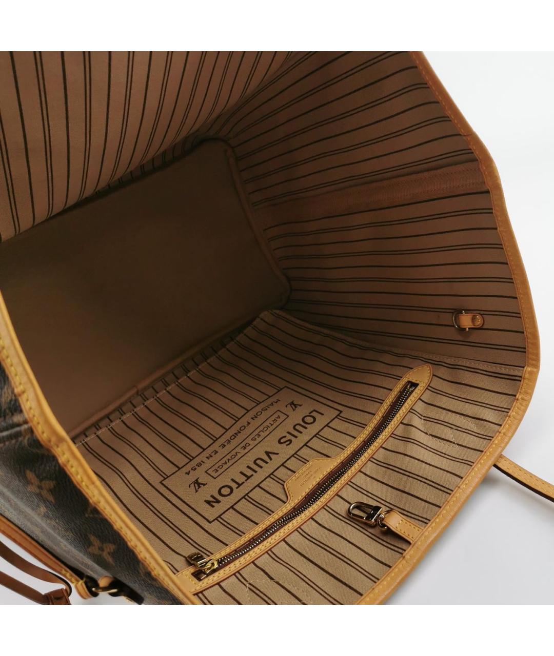 LOUIS VUITTON Коричневая сумка тоут, фото 5