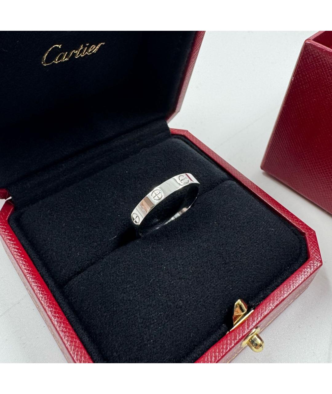 CARTIER Серебряное кольцо из белого золота, фото 3
