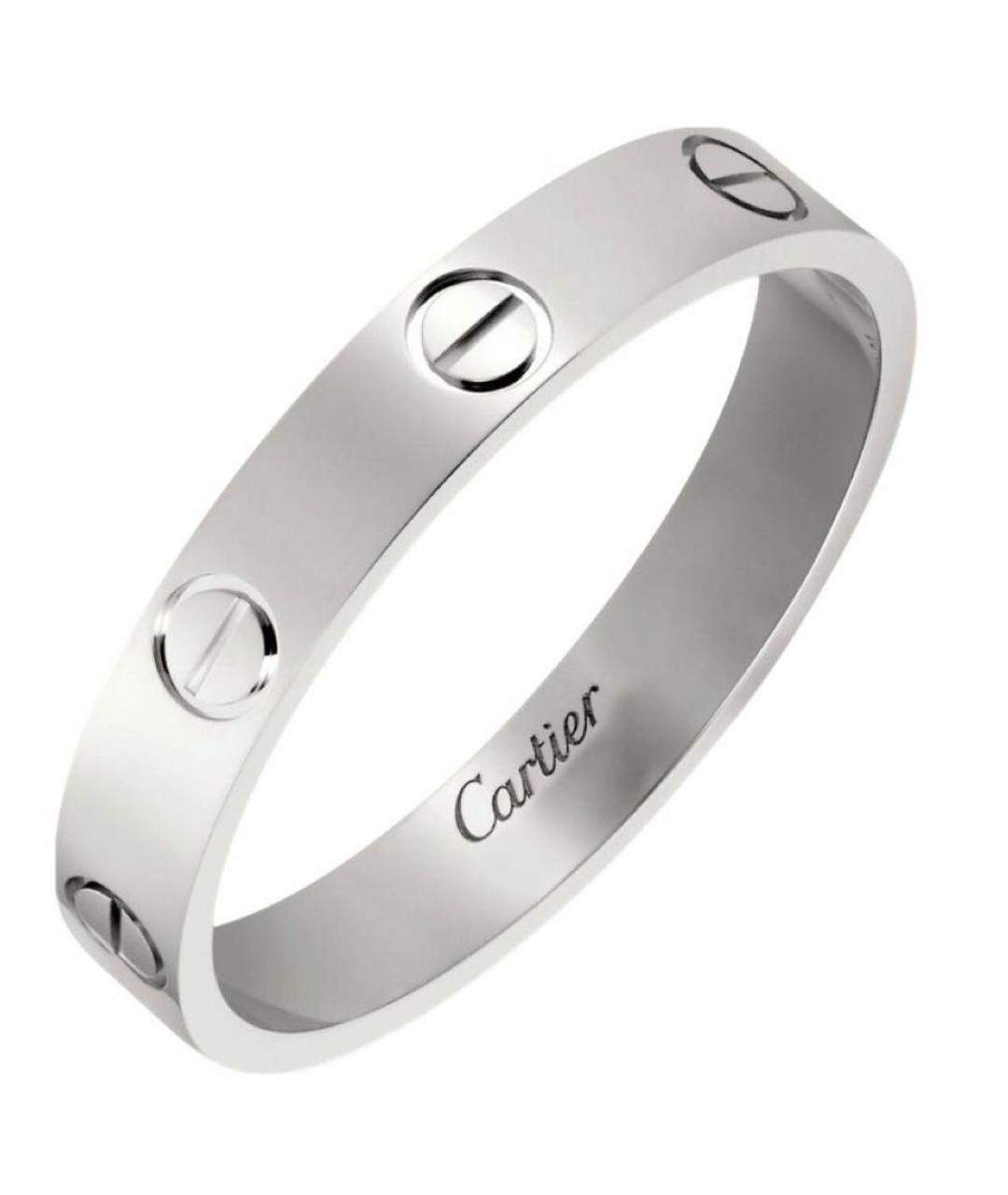 CARTIER Серебряное кольцо из белого золота, фото 1