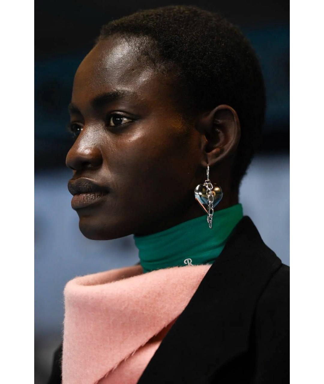 RAF SIMONS Серебряные серьги, фото 3