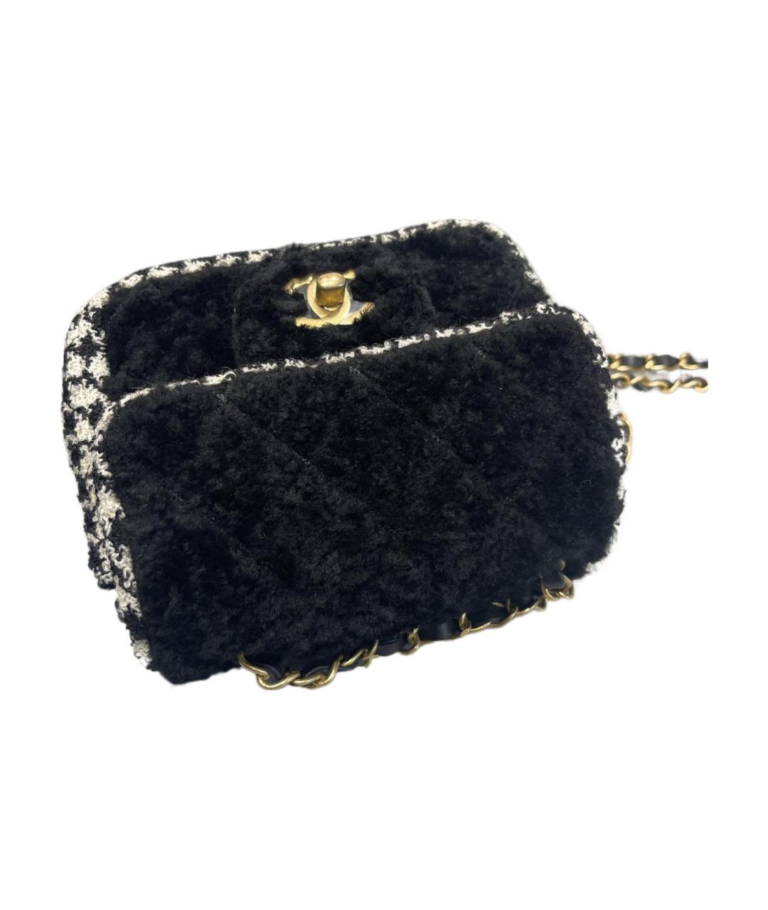CHANEL Черная сумка через плечо, фото 4