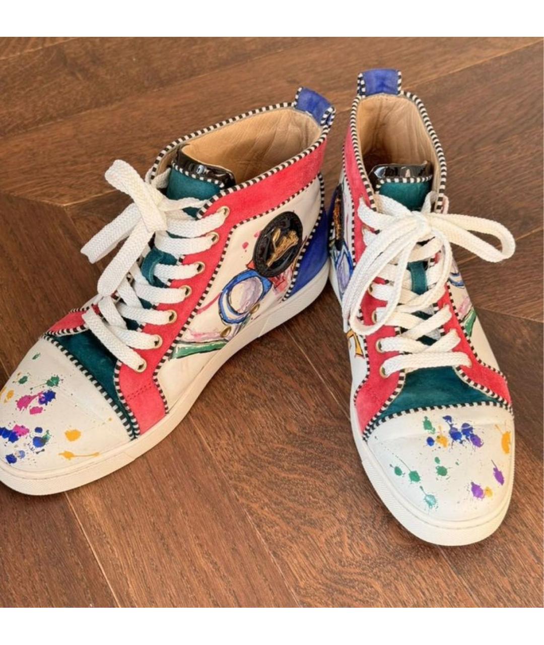 CHRISTIAN LOUBOUTIN Мульти кроссовки, фото 3