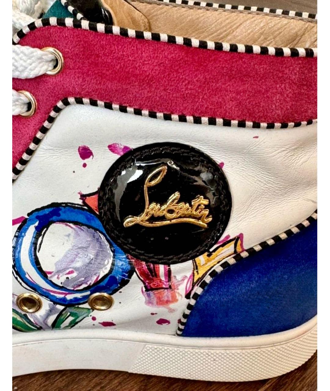 CHRISTIAN LOUBOUTIN Мульти кроссовки, фото 6