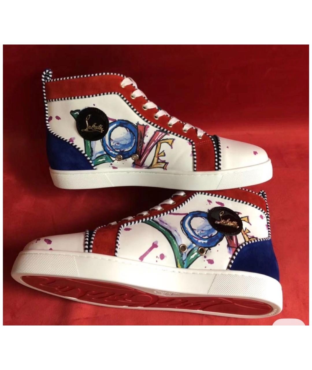 CHRISTIAN LOUBOUTIN Мульти кроссовки, фото 7