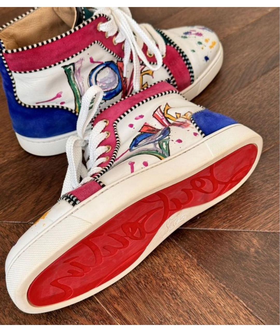 CHRISTIAN LOUBOUTIN Мульти кроссовки, фото 5