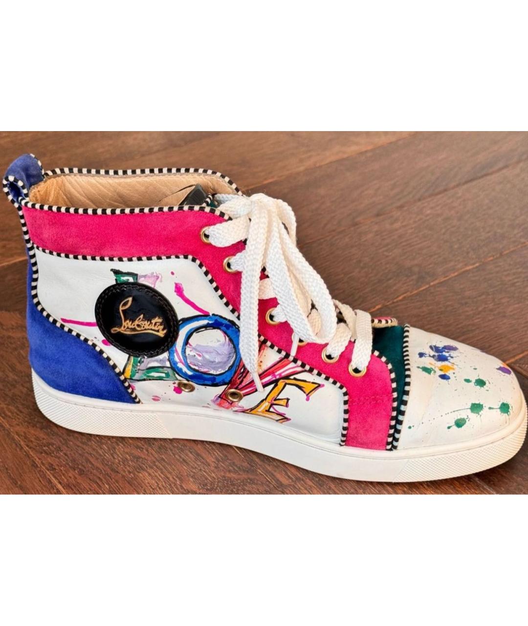 CHRISTIAN LOUBOUTIN Мульти кроссовки, фото 8