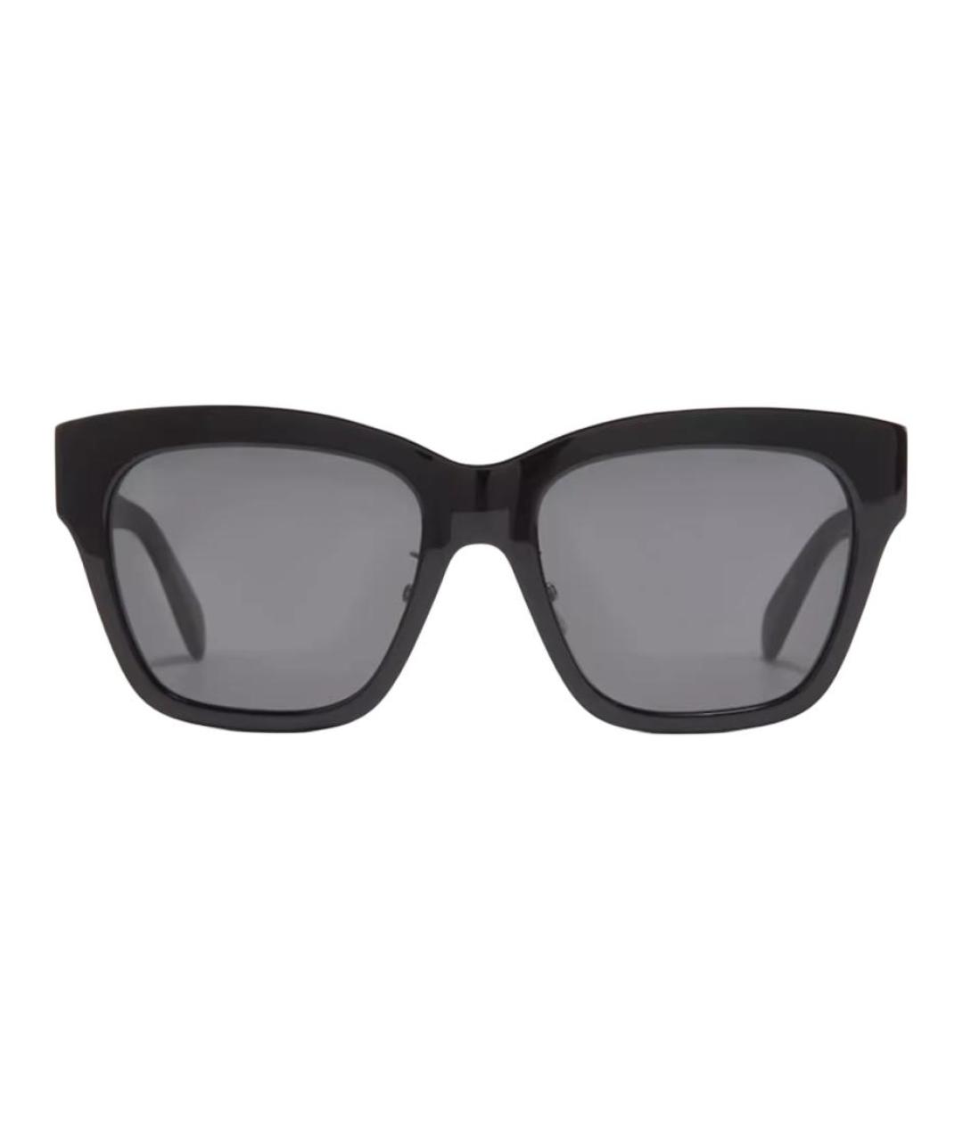 CELINE Черные пластиковые солнцезащитные очки, фото 2