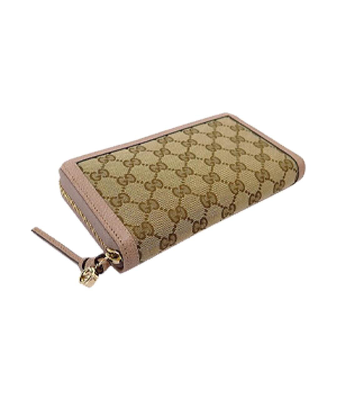 GUCCI Бежевый кошелек, фото 3