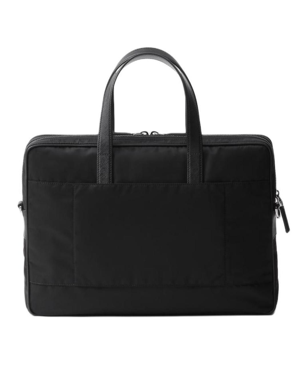 PRADA Черный портфель, фото 3