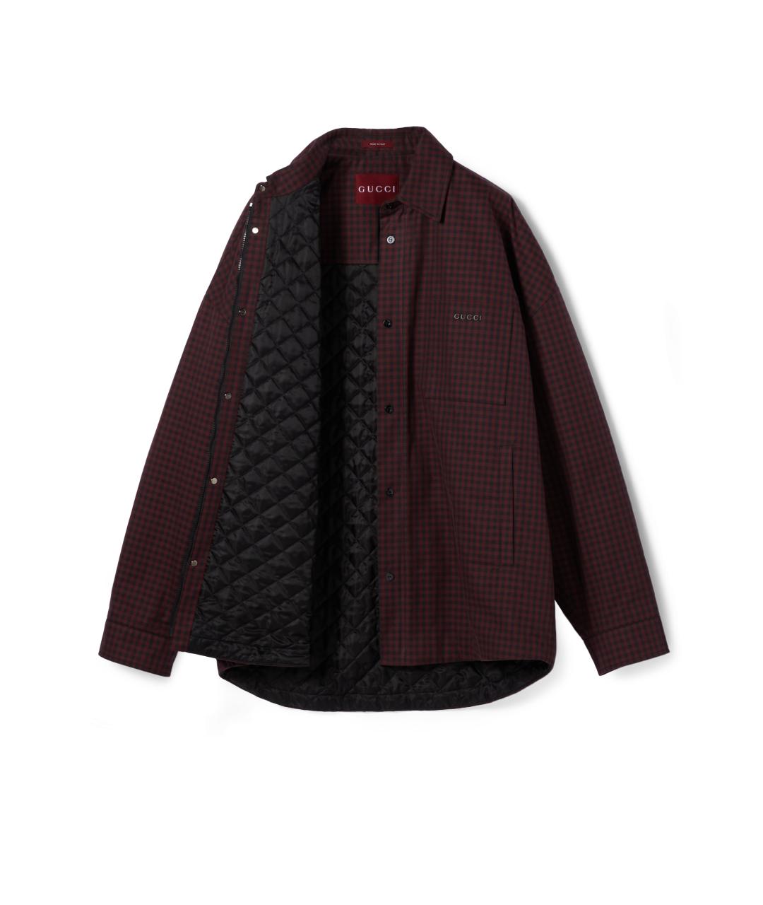 GUCCI Бордовая куртка, фото 2