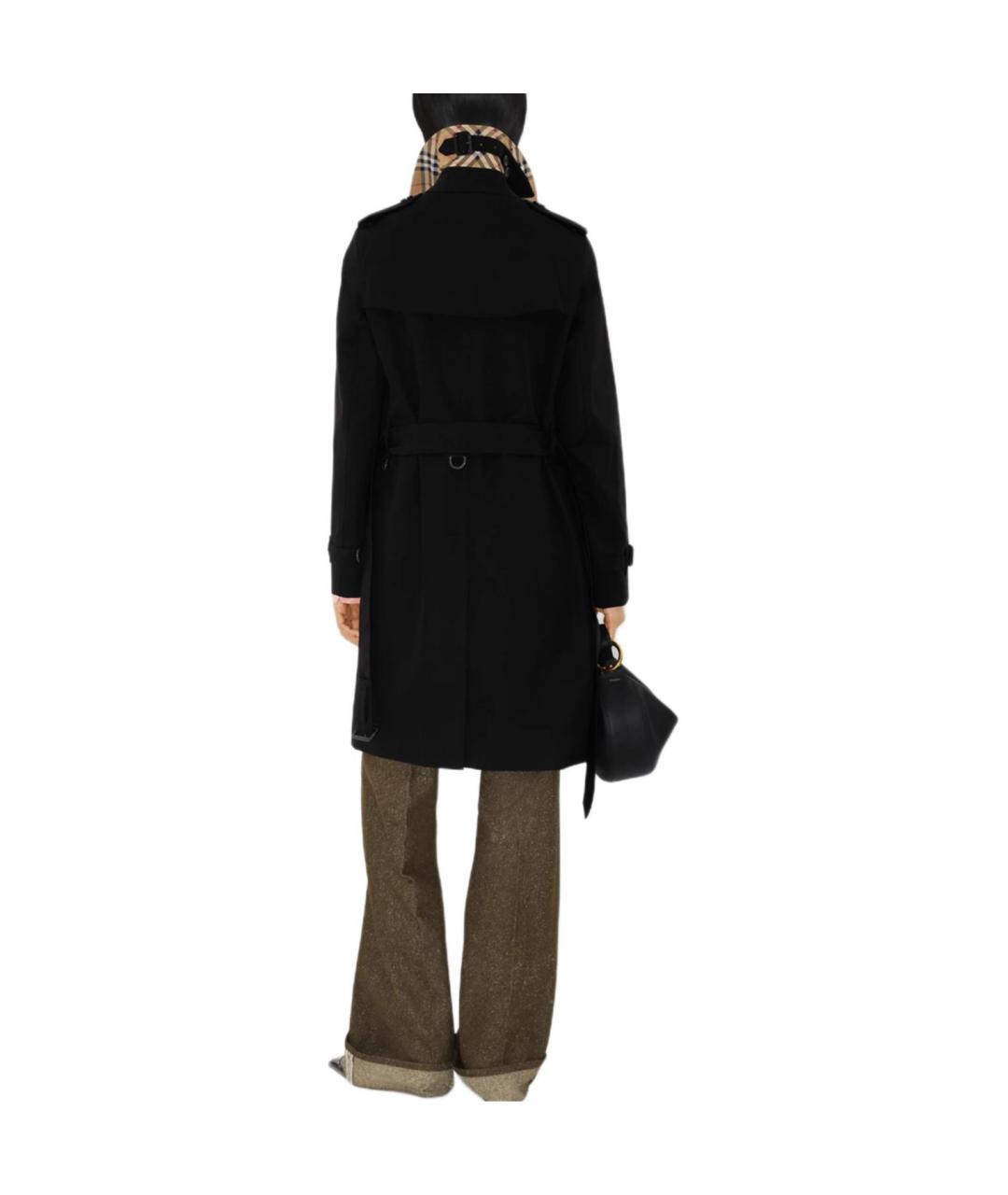 BURBERRY Черный тренч/плащ, фото 4