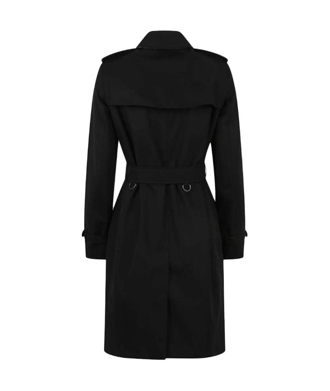 BURBERRY Черный тренч/плащ, фото 2