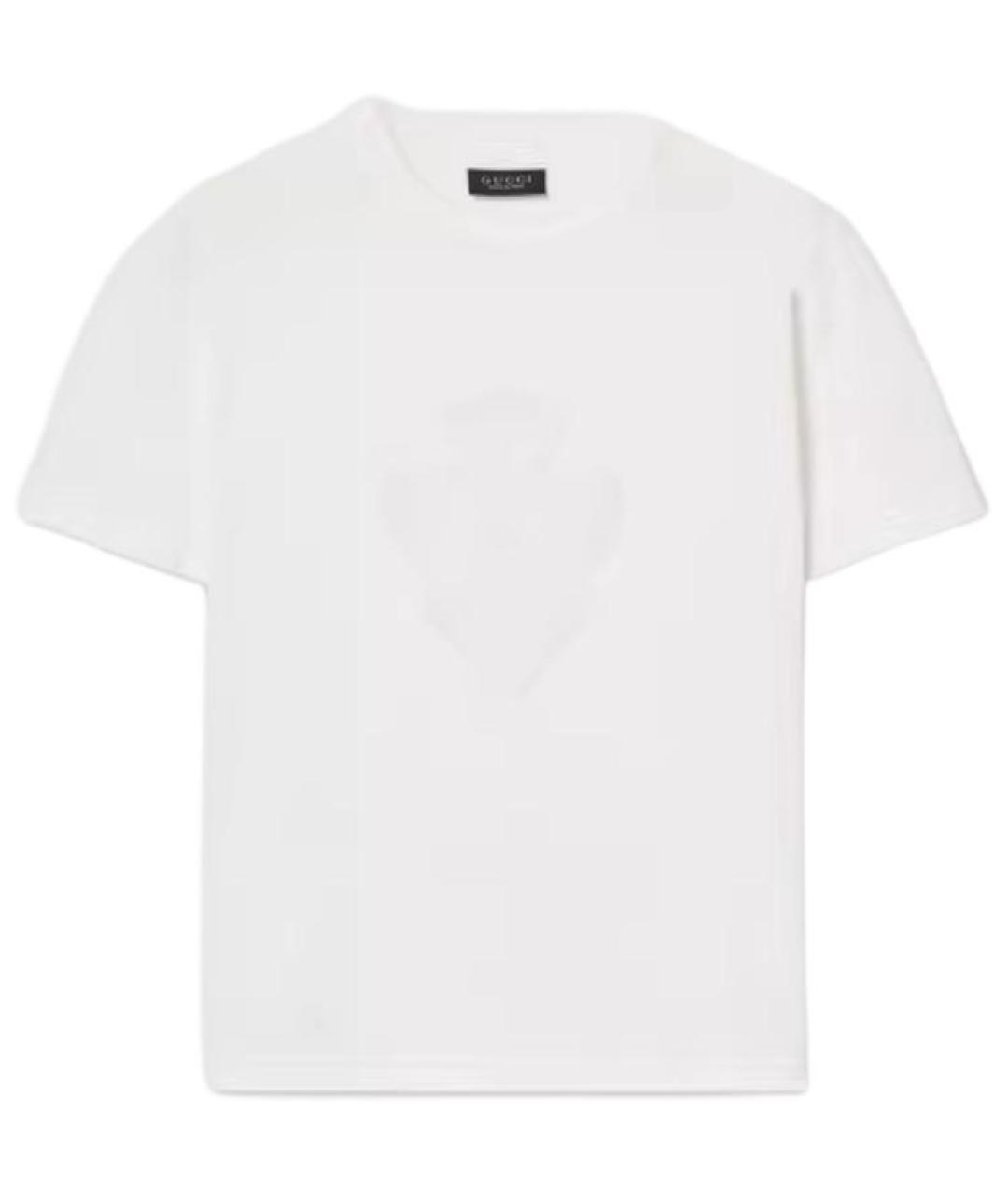 GUCCI Белая футболка, фото 2
