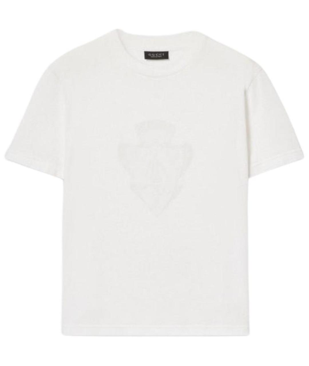 GUCCI Белая футболка, фото 1
