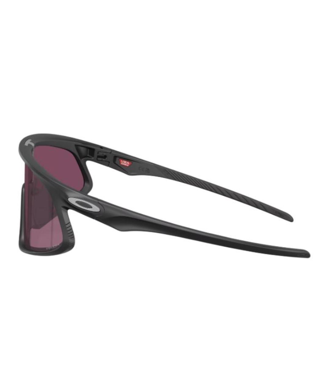 OAKLEY Черные пластиковые солнцезащитные очки, фото 2