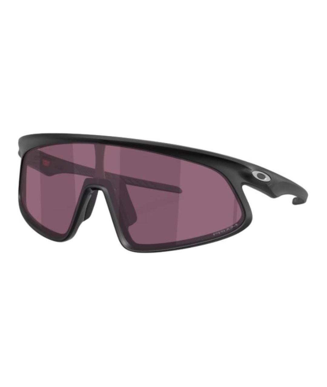OAKLEY Черные пластиковые солнцезащитные очки, фото 1