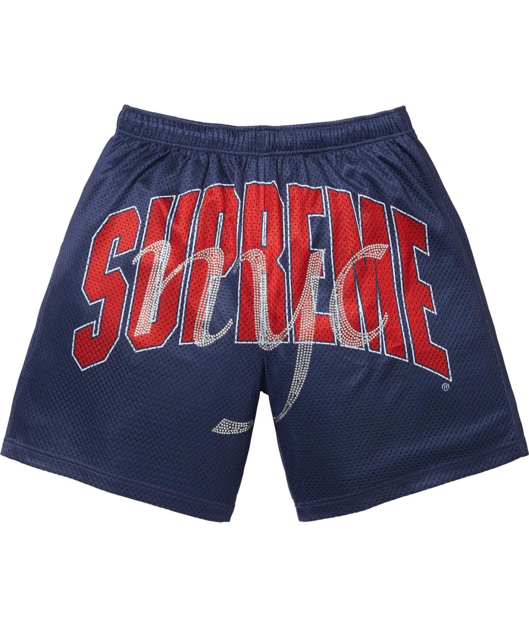 SUPREME Синие спортивные брюки и шорты, фото 1