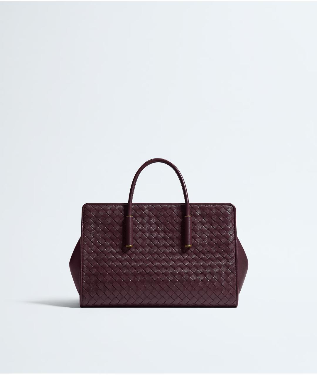 BOTTEGA VENETA Коричневая кожаная сумка тоут, фото 5