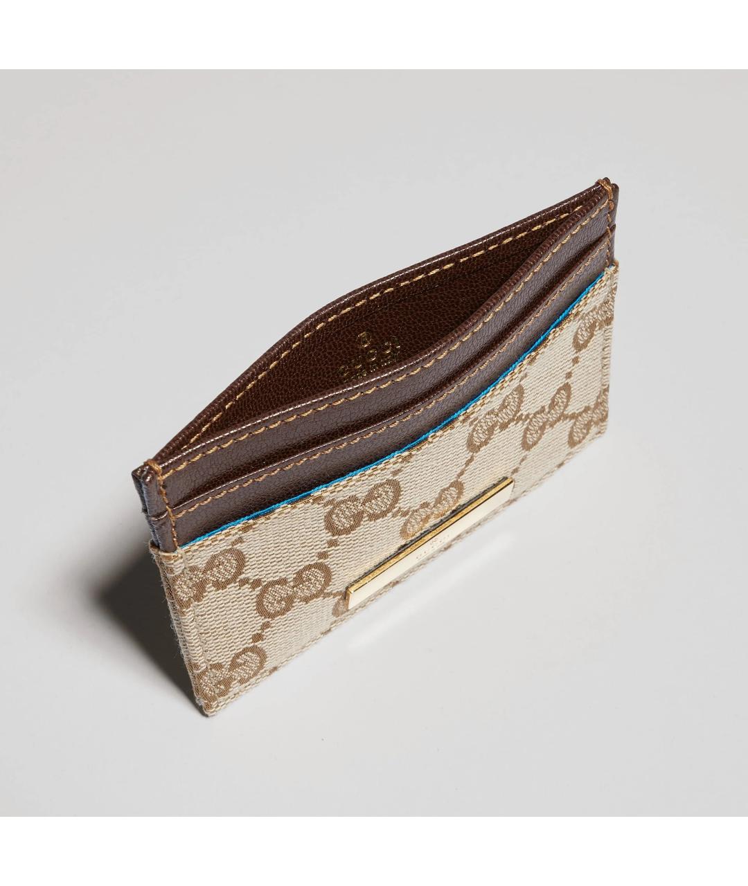 GUCCI Бежевый кардхолдер, фото 3