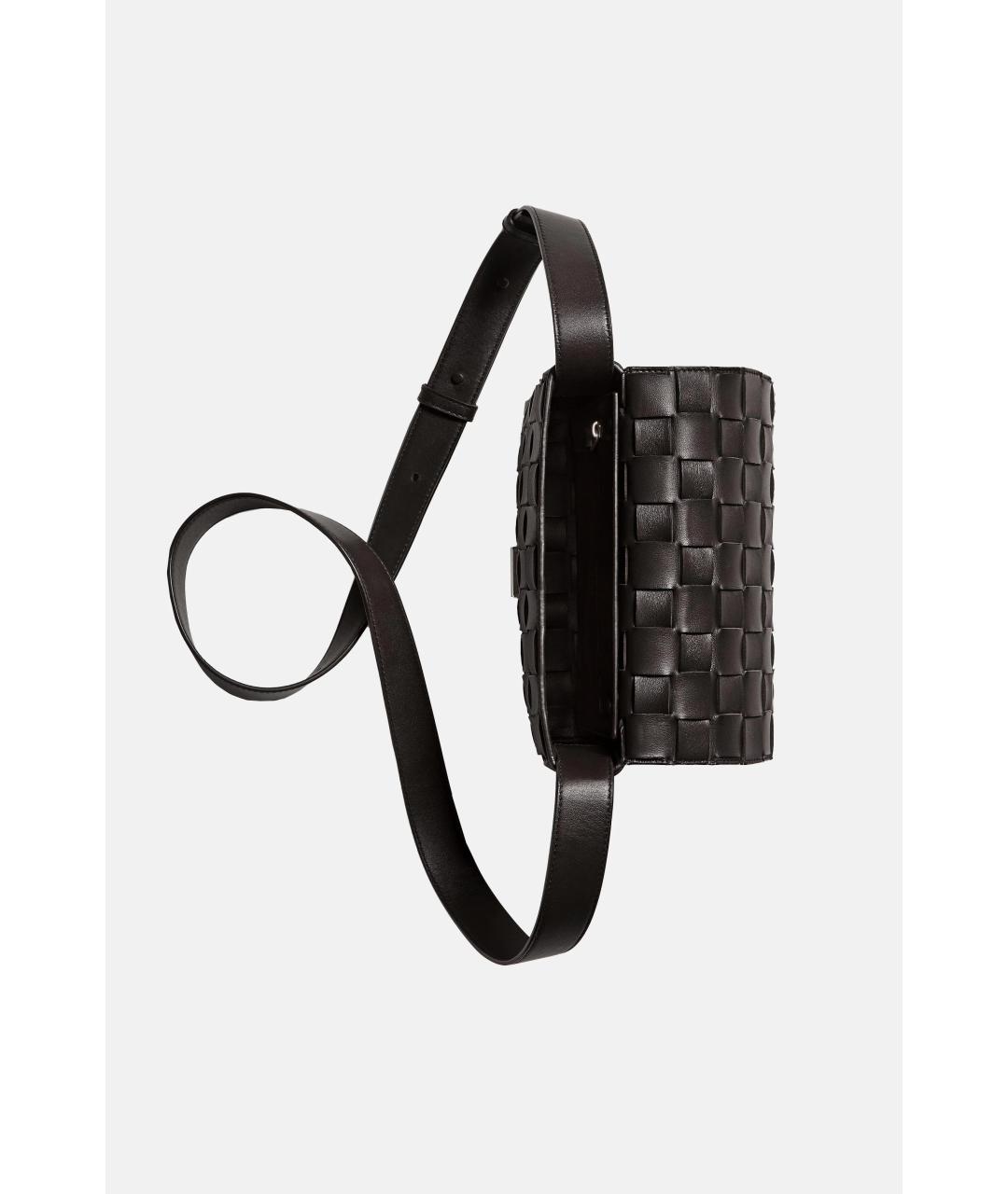BOTTEGA VENETA Коричневая кожаная сумка на плечо, фото 2