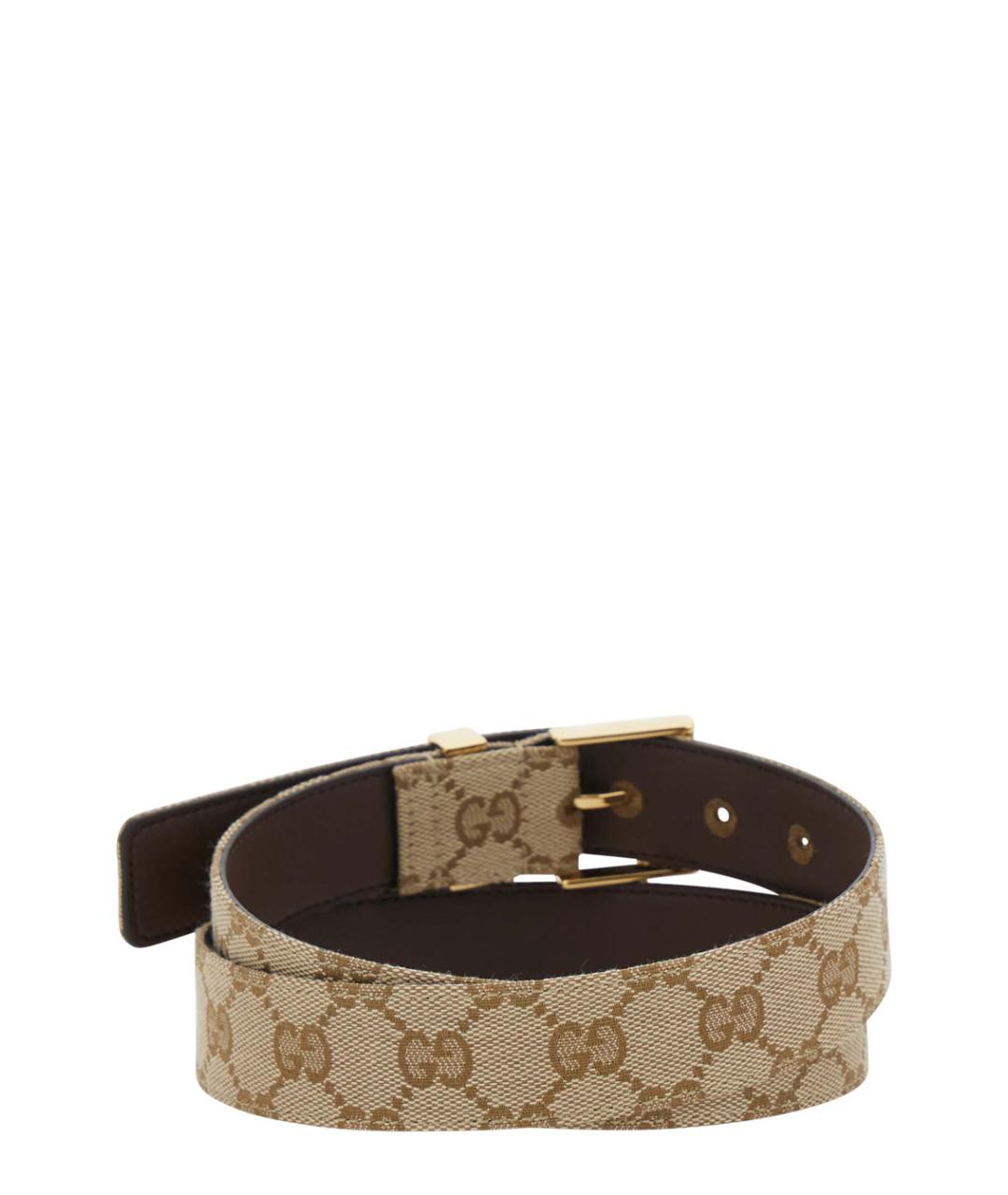 GUCCI Бежевый ремень, фото 2